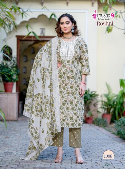 Mystic9 roshni vol 1 wholesale kurti market